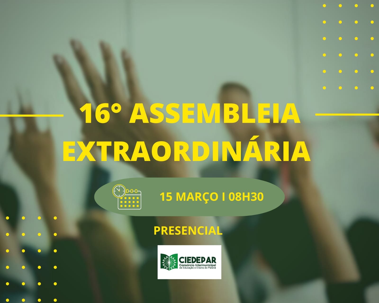 16º Assembleia Extraordinária do CIEDEPAR