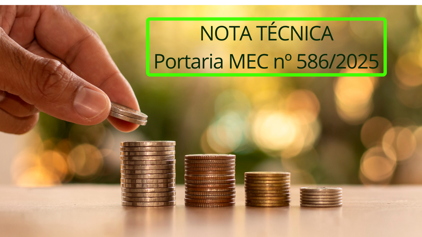 NOTA TÉCNICA – Portaria MEC nº 586/2025 -  Assunto: Complementação da União ao Fundeb para Tempo Integral