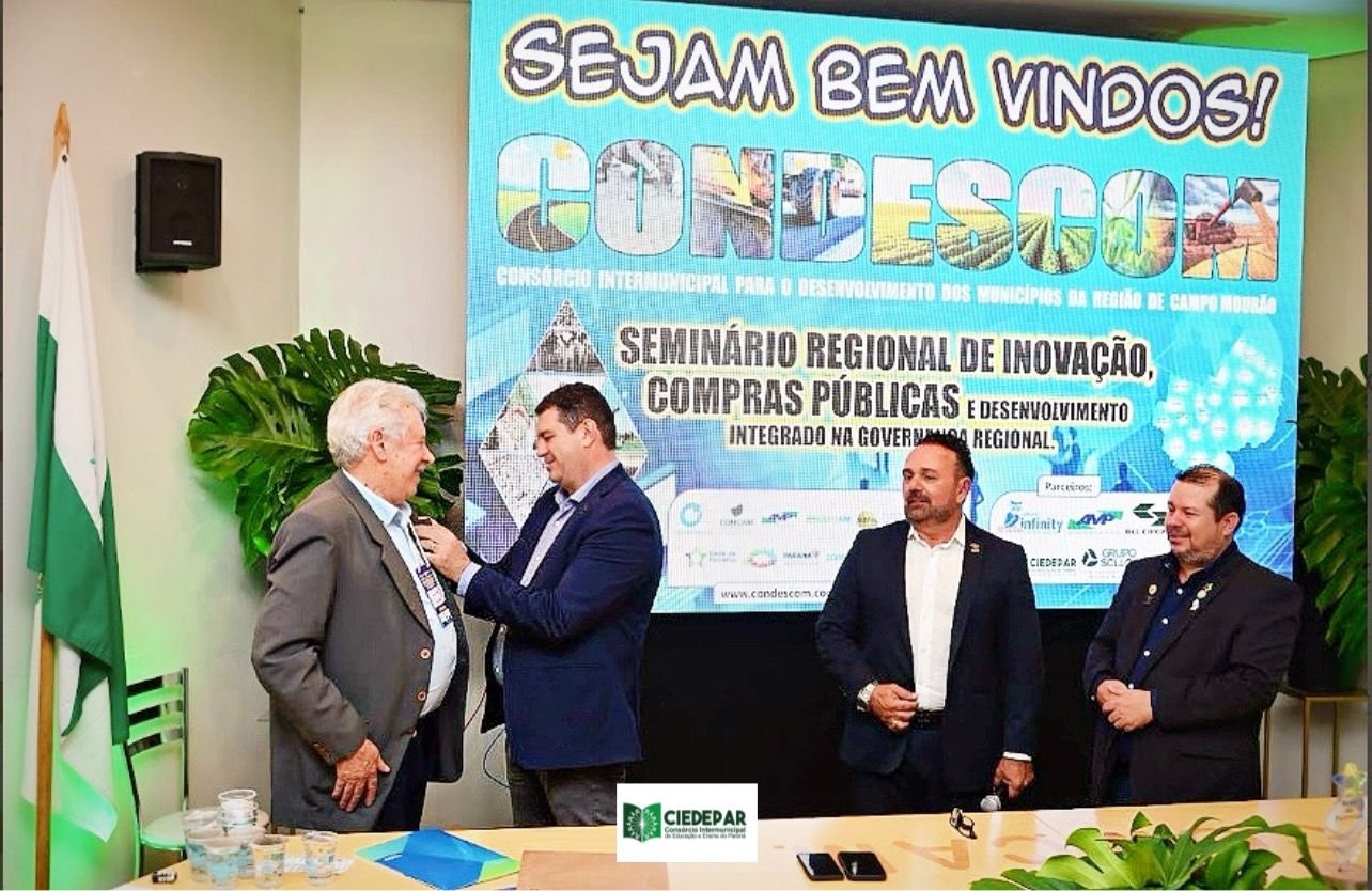 Secretário Executivo Do Ciedepar Participa Do Seminário Regional De Inovação, Realizado No Município De Campo Mourão