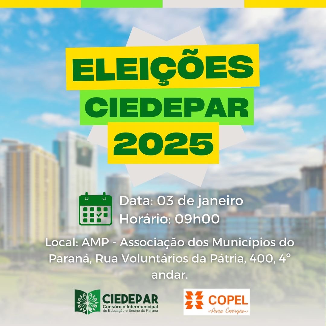 Eleições Ciedepar 2025