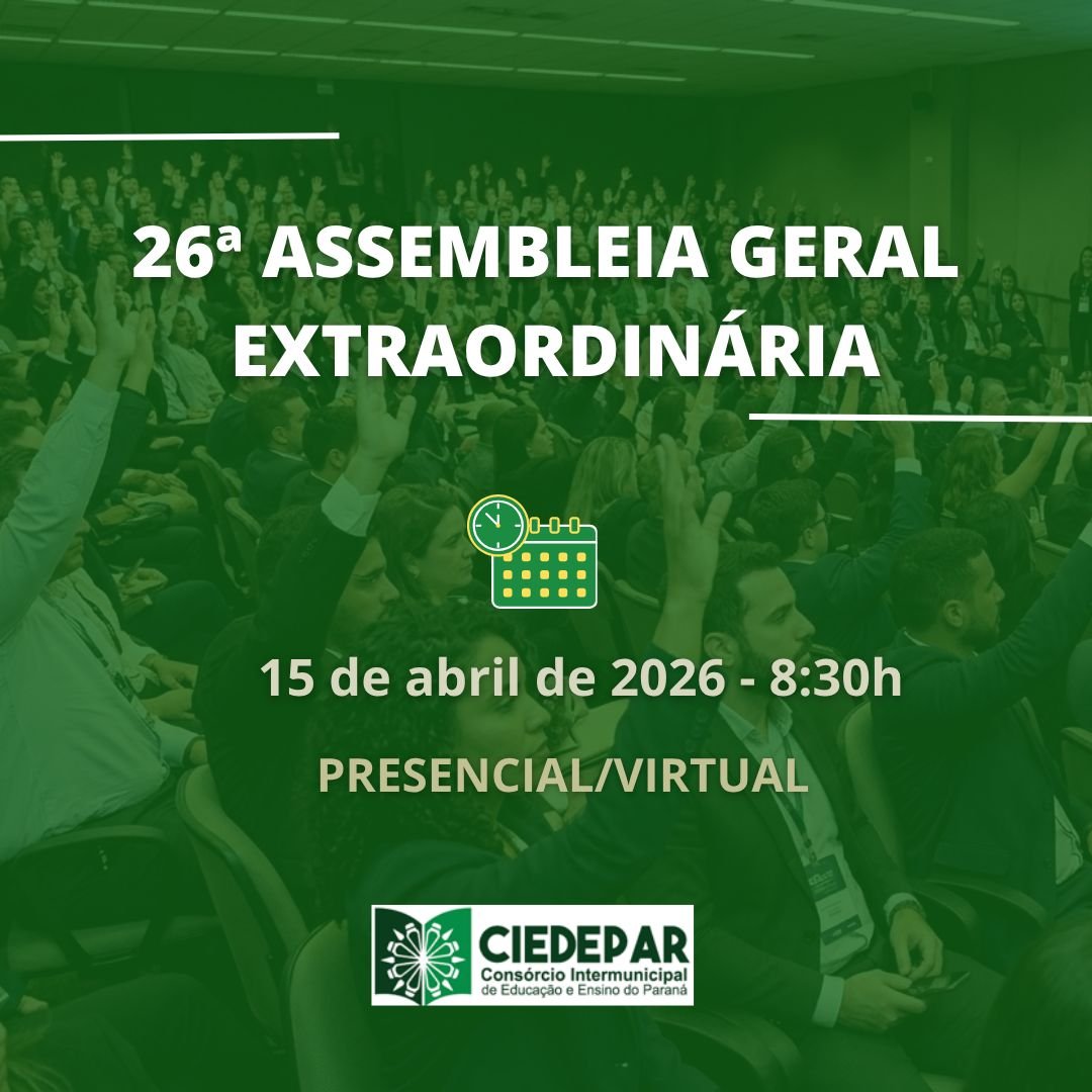 EDITAL DE CONVOCAÇÃO DA 26ª. ASSEMBLEIA GERAL EXTRAORDINÁRIA