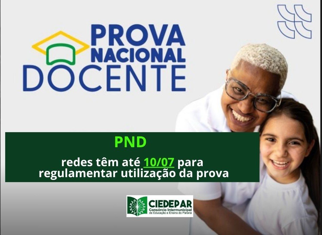 PND: redes têm até 10/7 para regulamentar utilização da prova